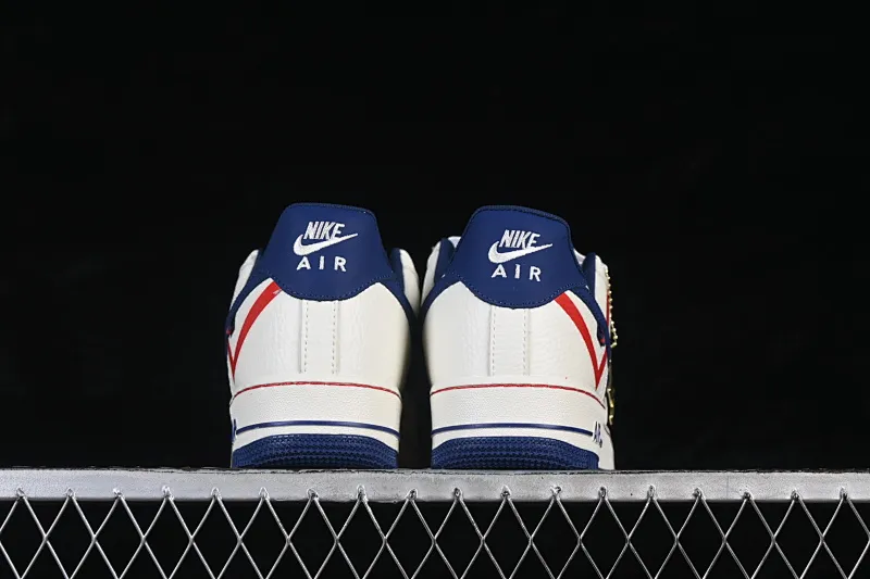 All categories Nk Air Force 1 Air Force series Nk Air Force 1 Low Air Force low top Nike Air Force 1'07 Low joint milk white red blue Air Force 1 low top casual sneakers XY9025-011